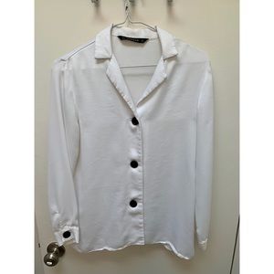 Zara Button Up Blouse